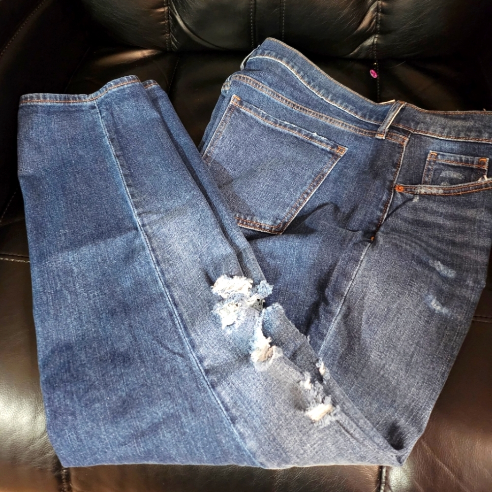 NWT, Old Navy Jeans, Size 16 Mid Rise Boyfriend